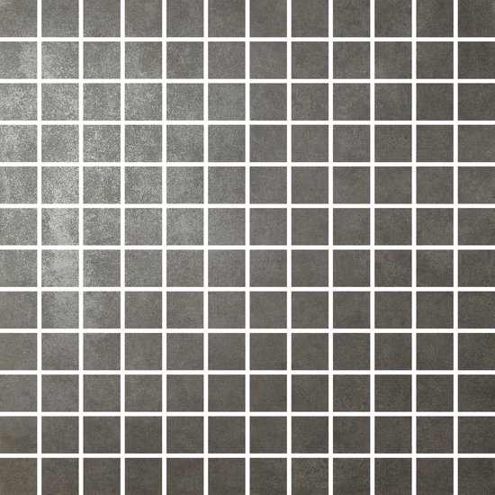 District Anthracite Natural (25mm Square Mosaic) Mosaic