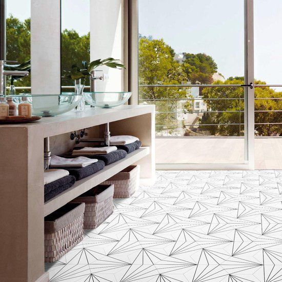 Hex25 Aster Blanco Natural 250x220mm