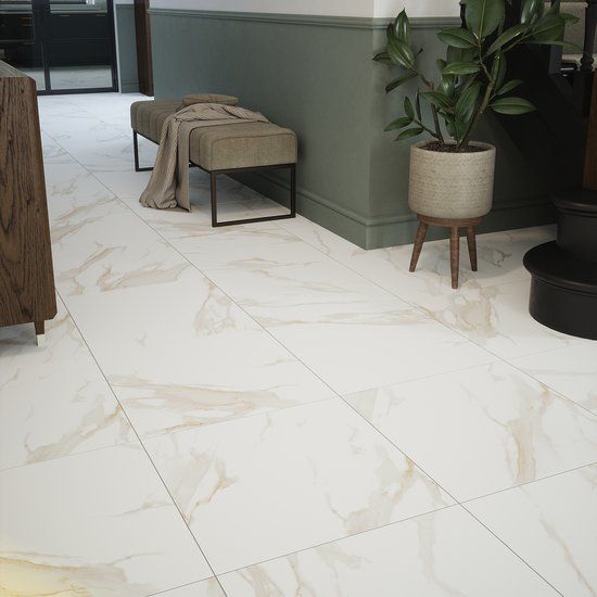 Contempo Statuario Gold Marble Natural 600x600mm
