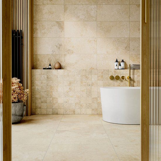 Cortona Sand Grip 600x300mm & 300x300mm Mosaic