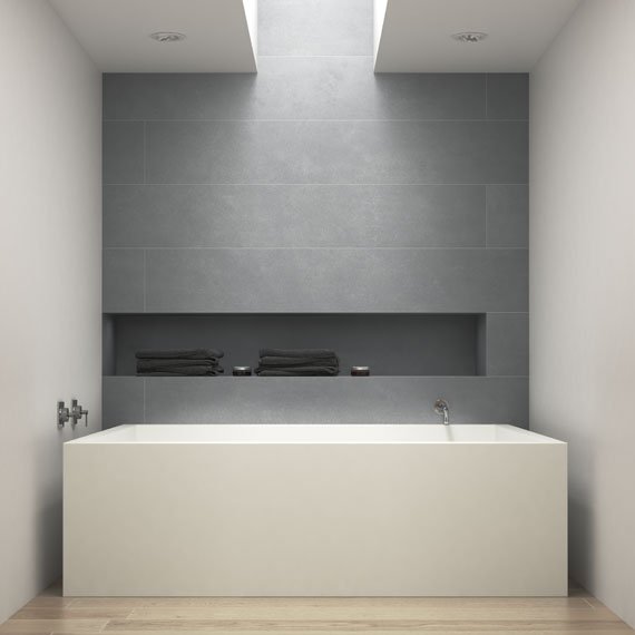 Johnson Tiles Absolute Collection Refine Pewter Natural