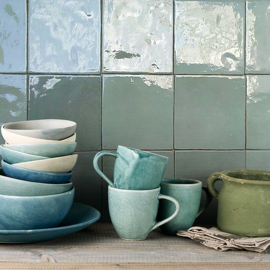 Marrakech Aqua Gloss 132x132mm