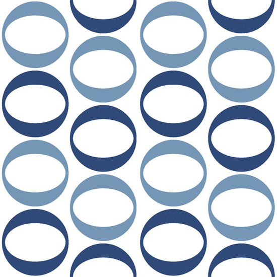 Soho Blue Matt (Circles Décor)