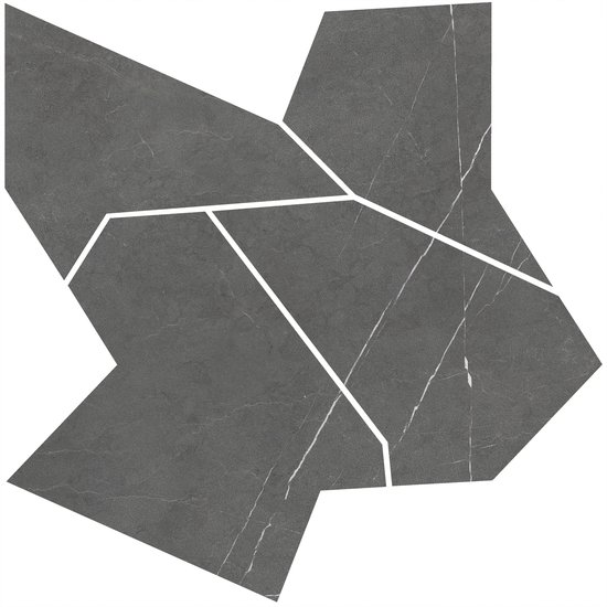 Buckingham Anthracite Soft Bush Hammered (Deco Mosaic) Mosaic