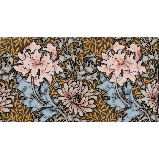William Morris, Chrysanthemum Border, Gloss