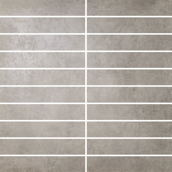 District Tarnished Silver Grip (Strip Mosaic) Mosaic