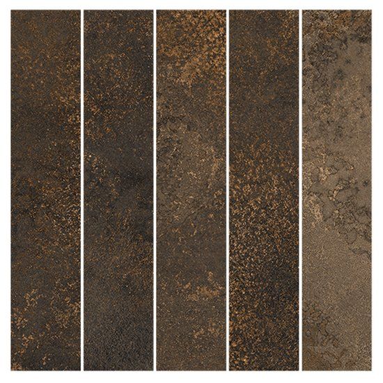 Ecostone Bronze Natural (Strip Mosaic)
