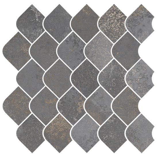Ecostone Graphite Natural (Scale Mosaic)