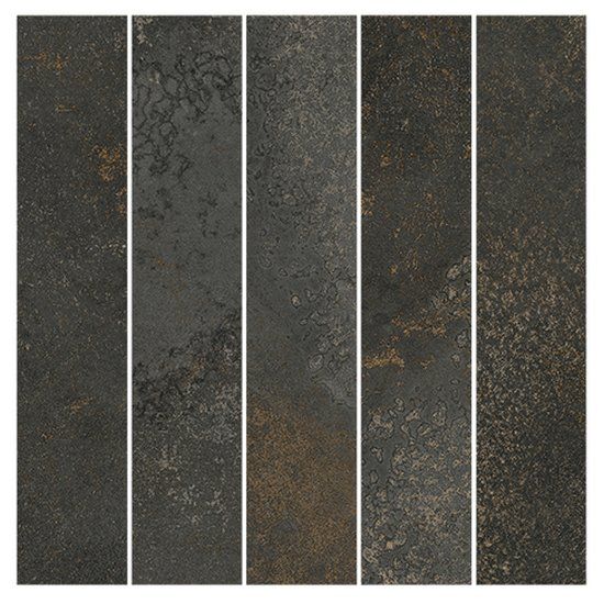 Ecostone Basalt Natural (Strip Mosaic)