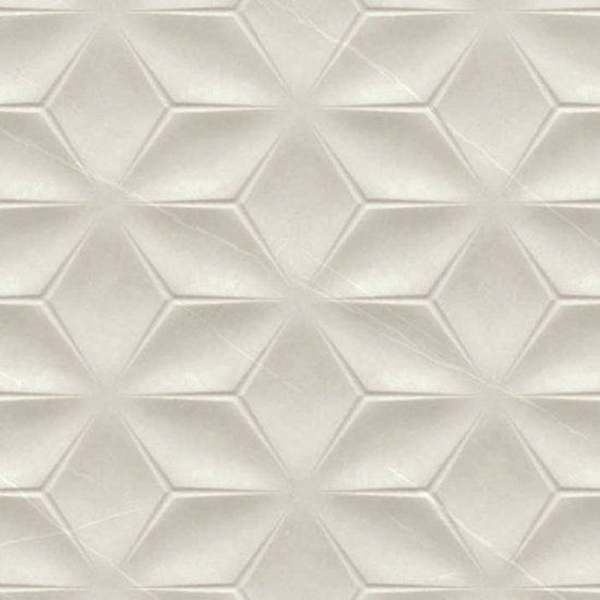 Eden Ivory Gloss (Rhombus Structure)