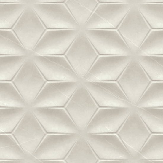 Eden Ivory Gloss (Rhombus Structure)