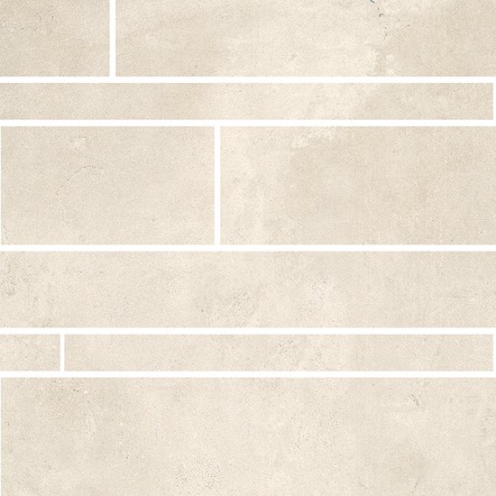 Glademoor Bone Lapato (Mixed Strip Mosaic) Mosaic