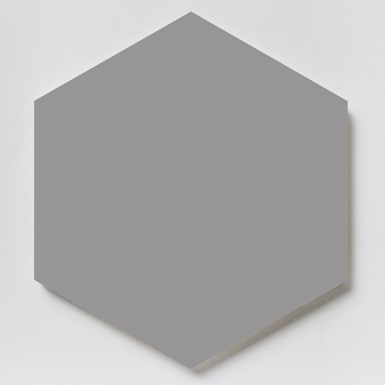 Hex25 Grey Natural Hexagon