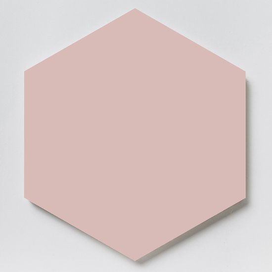 Hex25 Rose Natural Hexagon