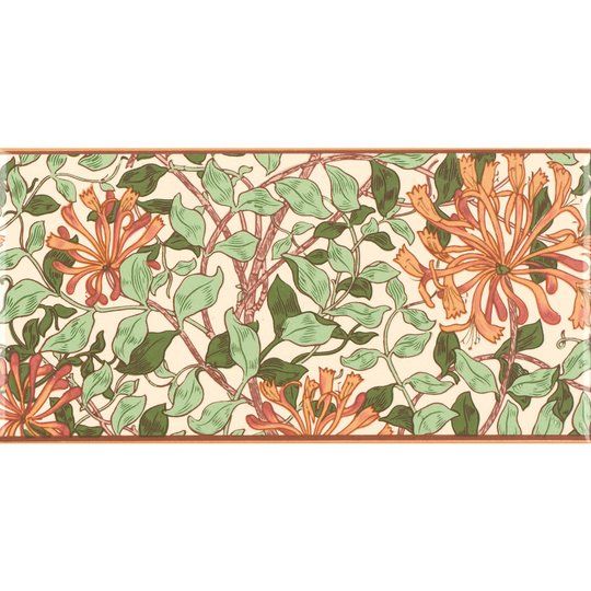 William Morris, Honeysuckle Border, Gloss
