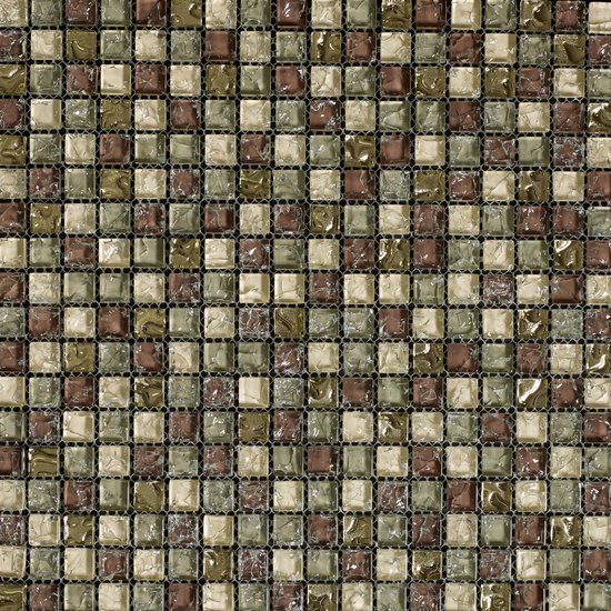 Jewelstone Quartz Gloss (Square Mosaic)