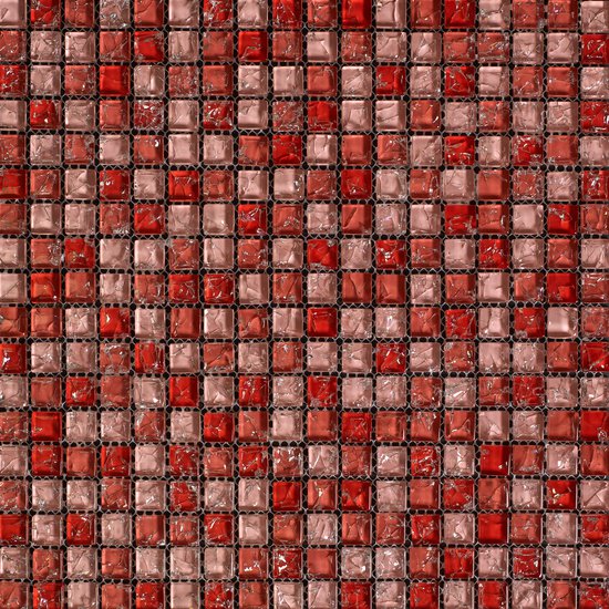 Jewelstone Ruby Gloss (Square Mosaic)