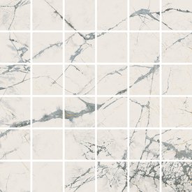 Luxx - Bianco Carrara - Square Mosaic