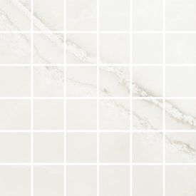 Luxx - White Onyx - Square Mosaic