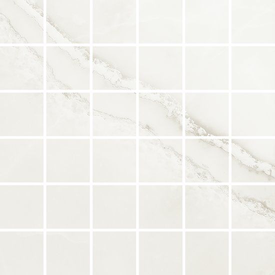 Luxx White Onyx Natural (Square Mosaic)