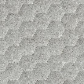 Minerals Wall - Flint - Hexagon Structure