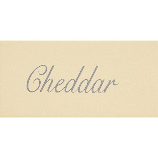 Script Cheese Cream Gloss Crackle