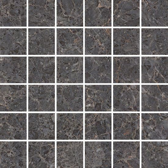 Ottawa Anthracite Natural (Square Mosaic)