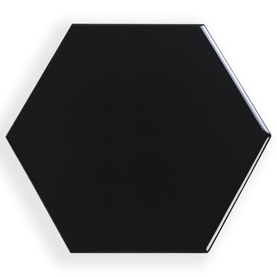 Prismatics Black Gloss Hexagon